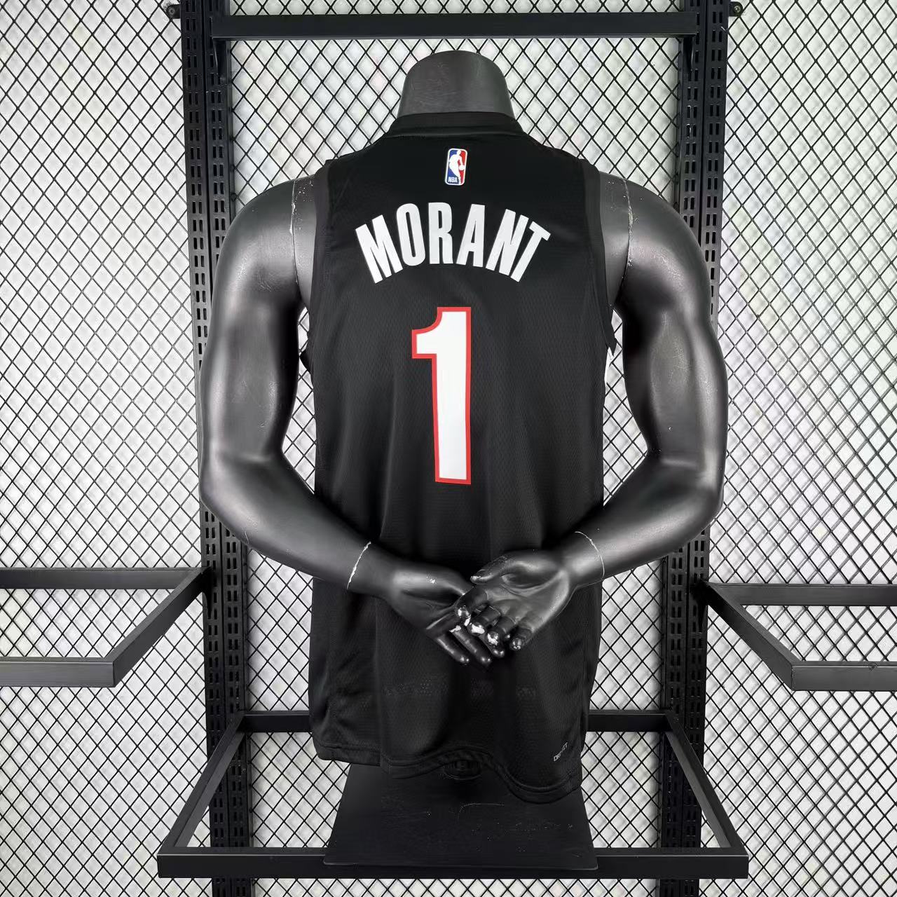 Men Portland Trail Blazers #1 Morant black 2026 NBA jersey 0906001
